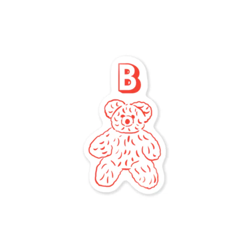 [B]BEAR ステッカー