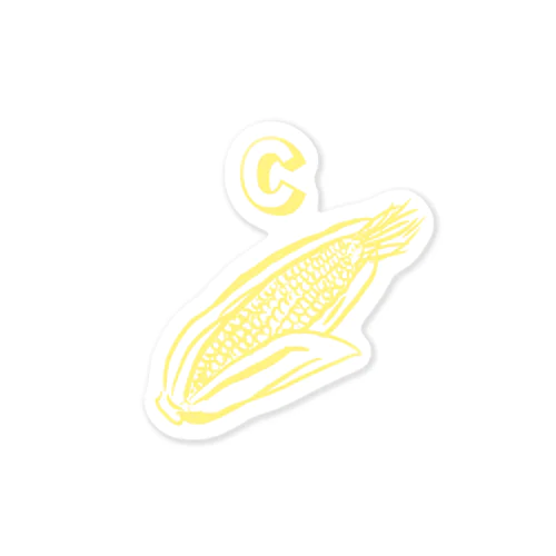 [C]CORN ステッカー