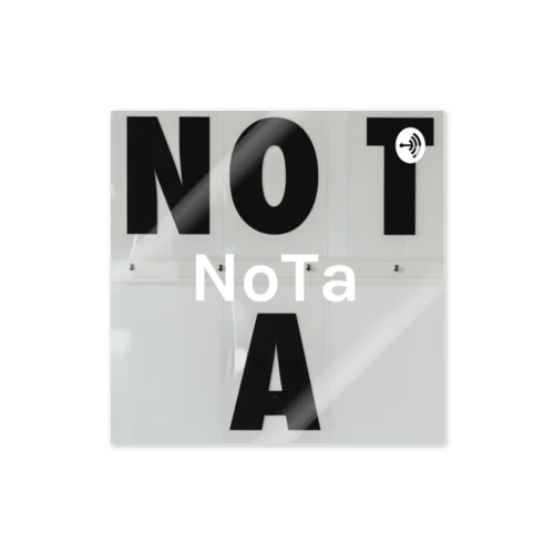 NoTaラジオアイコン Sticker