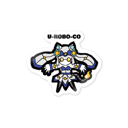 Uロボ子 Sticker