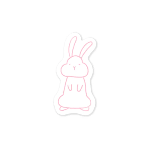 【ゆる絵】うさぎのおでんさん Sticker