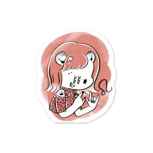 horoscope-獅子座 Sticker