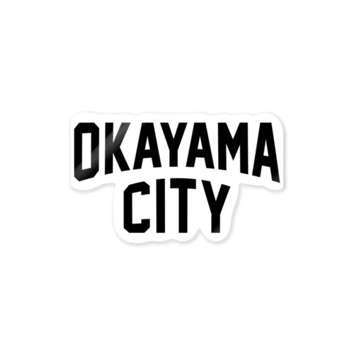 okayama city　岡山ファッション　アイテム ステッカー