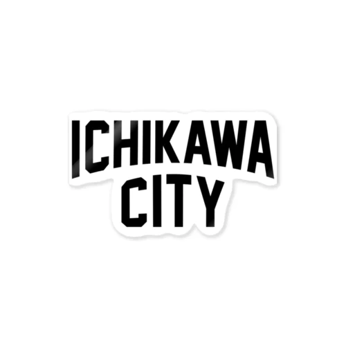 ichikawa city　市川ファッション　アイテム ステッカー