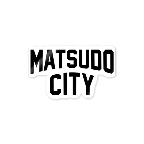 matsudo city　松戸ファッション　アイテム ステッカー