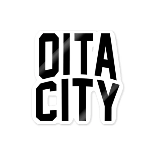 oita city　大分ファッション　アイテム ステッカー