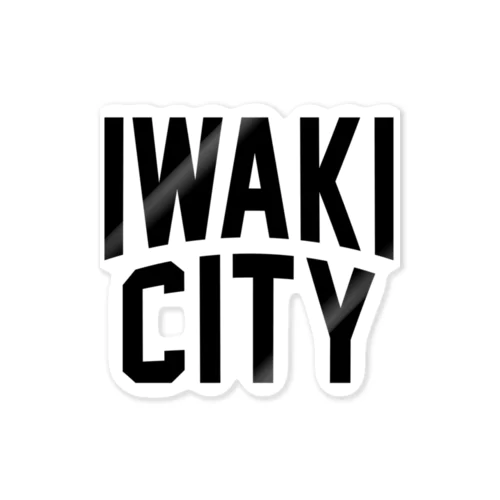 iwaki city　いわきファッション　アイテム Sticker