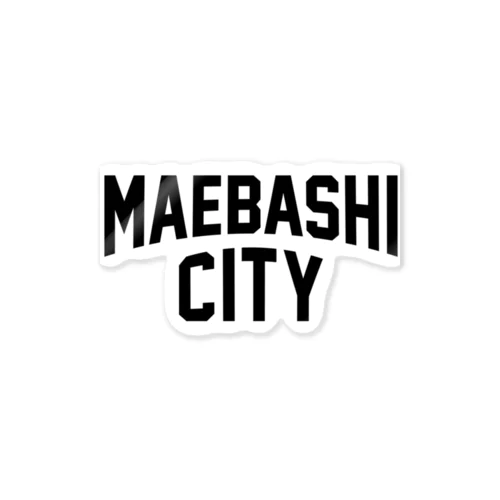 maebashi city　前橋ファッション　アイテム ステッカー