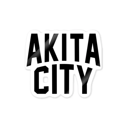 akita city　秋田ファッション　アイテム ステッカー