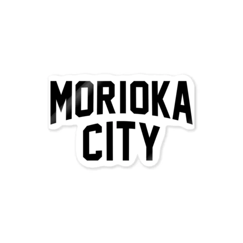 morikoka city　盛岡ファッション　アイテム ステッカー