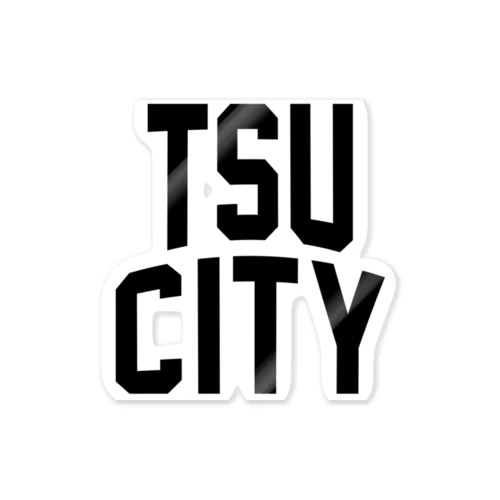 tsu city　津ファッション　アイテム Sticker