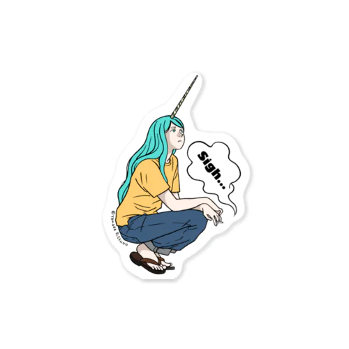 ユニ子 Sticker