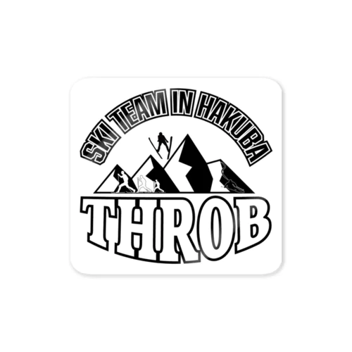 TEAM THROB ステッカー Sticker