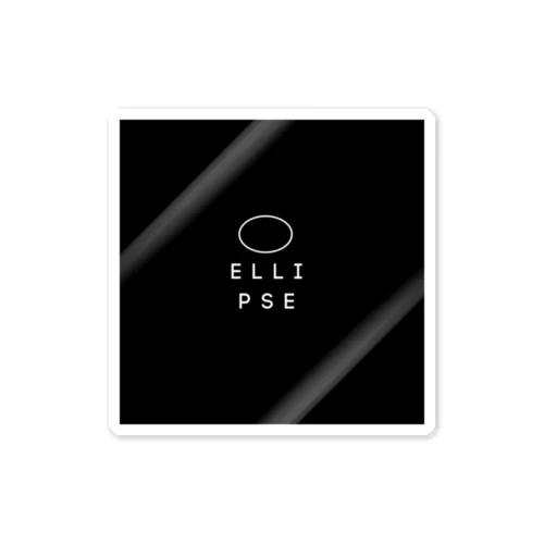 Ellipse  Sticker