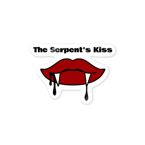 The Serpent Kiss. Sticker