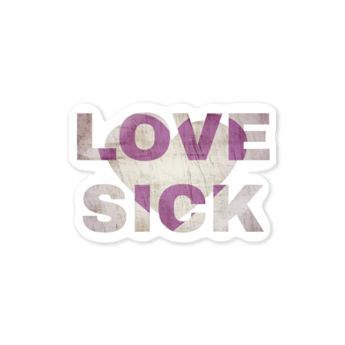  LOVE SICK Sticker