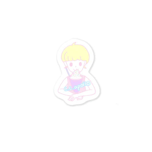 アイスココアちゃん Sticker