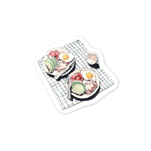 Breakfast Sticker