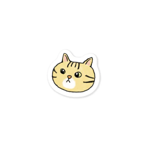まんまる猫 ぽぽ Sticker