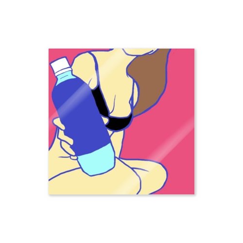 下着の子 Sticker