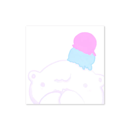 あいすくま Sticker