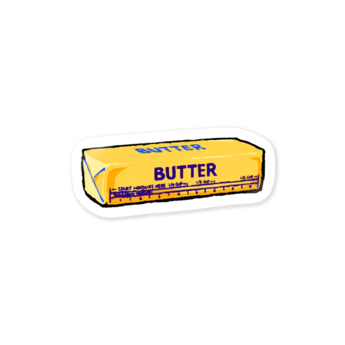 BUTTER ステッカー