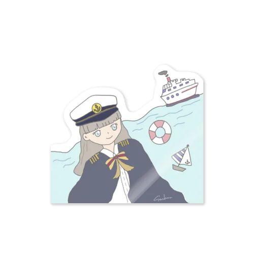 Captain Sachun Sticker