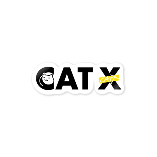  CAT Xロゴ Sticker