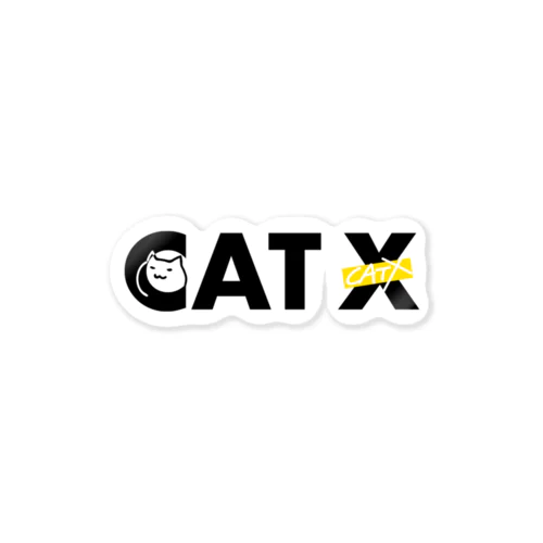  CAT Xロゴ Sticker