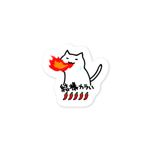 CAT X HOT Sticker