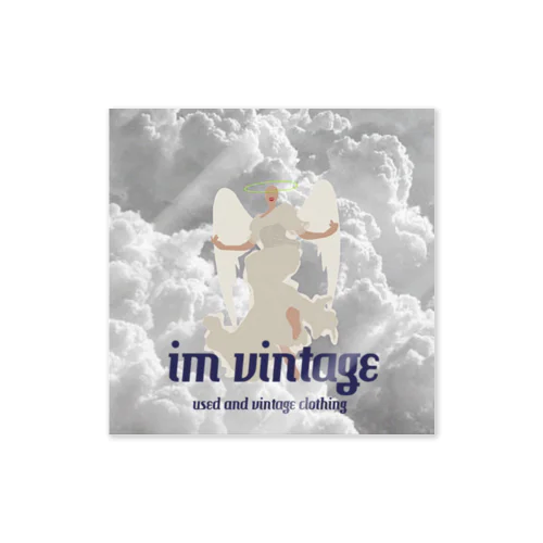 im vintage Sticker