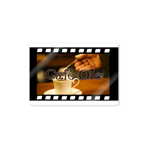 短編映画「Cafe Ole!」グッズ Sticker