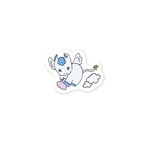 恋をさずけるペガサスくん Sticker