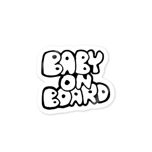 Baby On Board Sticker