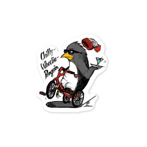 Chilly Wheelie Color Sticker