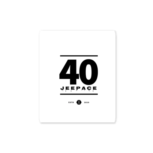 jeepace40オリジナル ステッカー