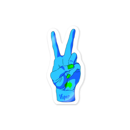 PEACEピース Sticker