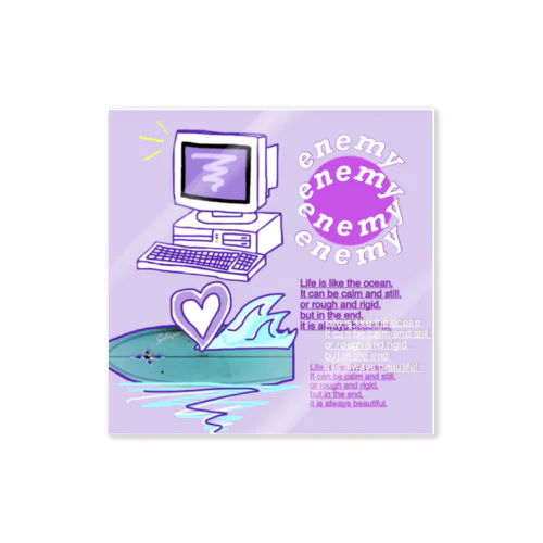 ねっとさーふぃん💻🏄‍♂️🌊 Sticker