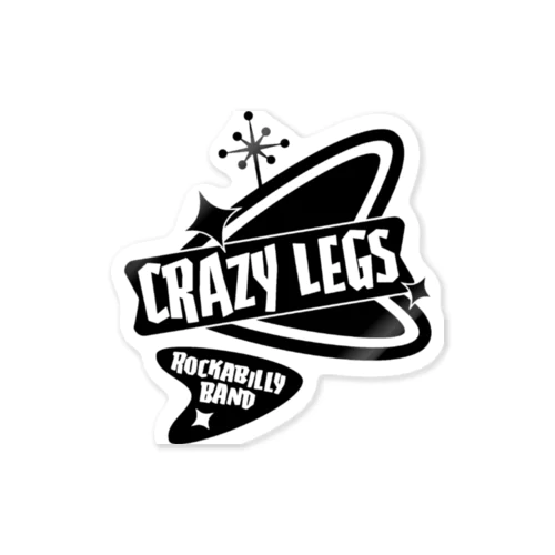 CRAZY LEGS Sticker