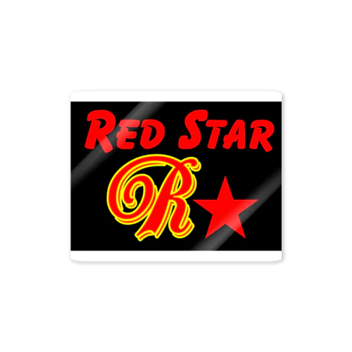 RED STAR ☆ Sticker