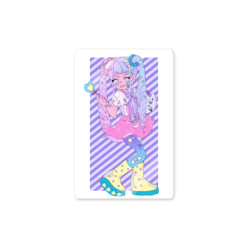 ぷりん Sticker