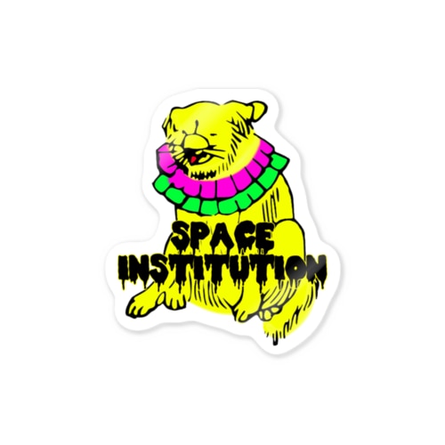 SPACE犬 Sticker