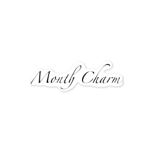 Month Charm ロゴグッズ Sticker