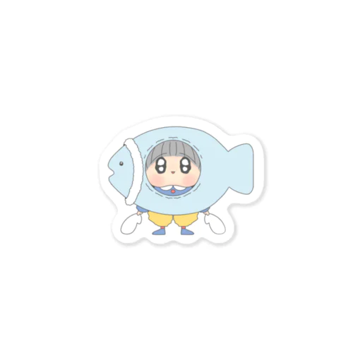 おさかなぱーちゃん Sticker