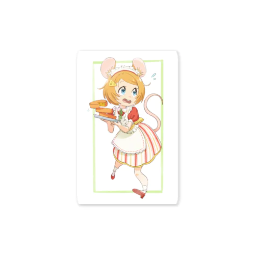 あわてんぼうのチーズ屋さん Sticker