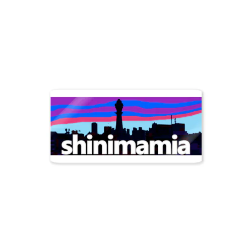 shinimamia_新今宮 ステッカー