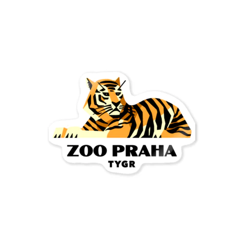 TYGR_ZOO PRAHA ステッカー