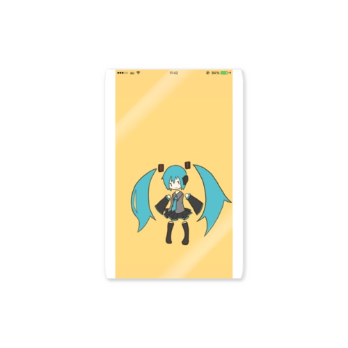 トランジスタちゃん Sticker