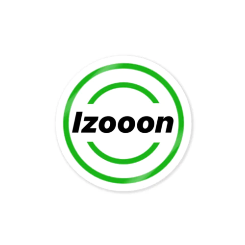 Izooon ステッカー