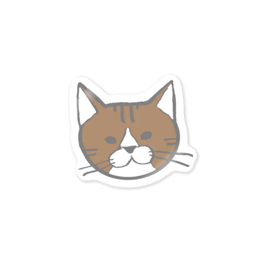 ゆるキジトラねこちゃん Sticker